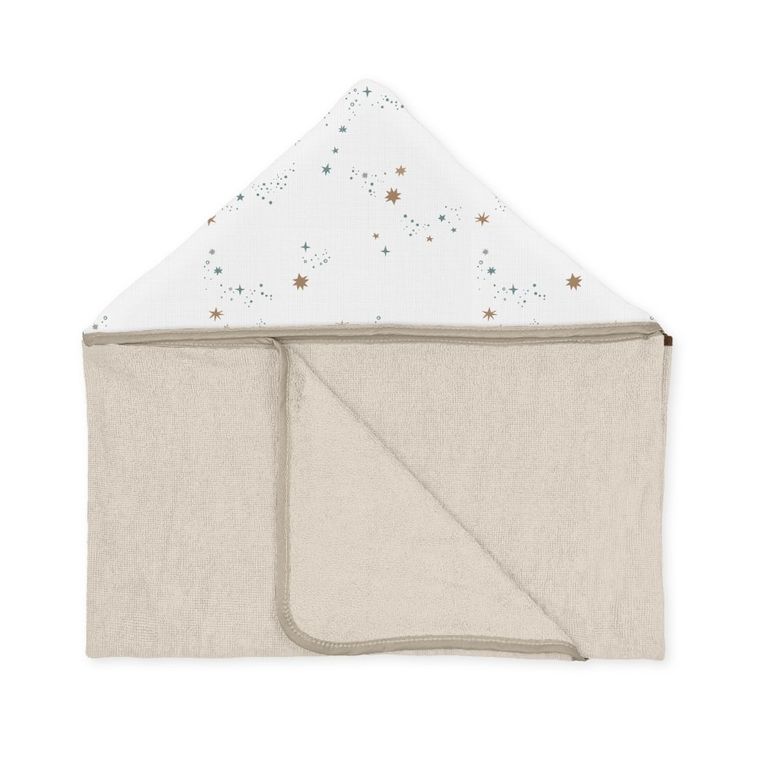 Albero Mio, Gwiezdny pył, ręcznik bambusowy z kapturkiem, 70-120 cm