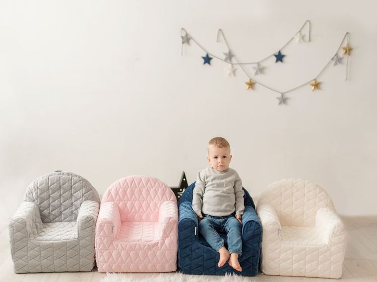 Albero Mio, Velvet, fotelik dla dzieci, róż