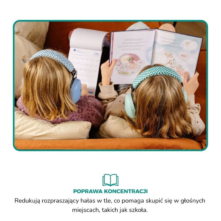 Alecto, BV-71, nauszniki wygłuszające dla dzieci, niebieskie