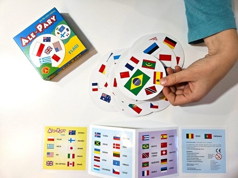 Alexander, Ale Pary, flagi, gra familijna