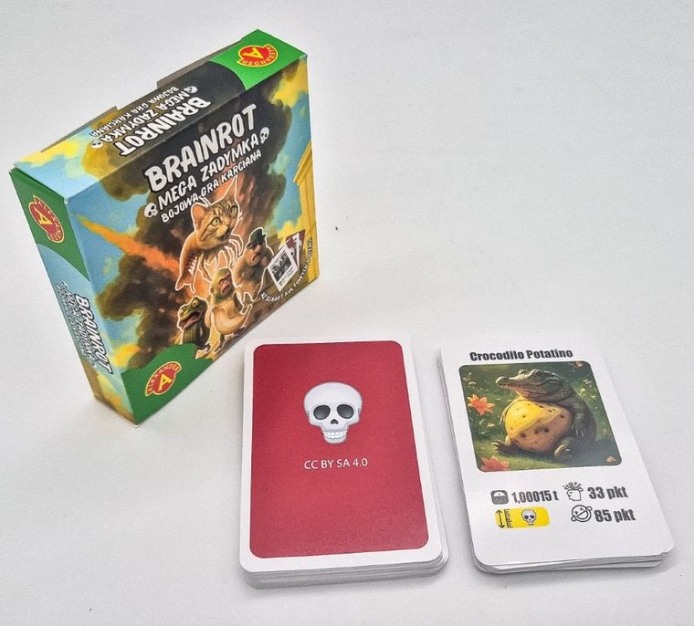 Alexander, Brainrot, Mega Zadymka, gra karciana