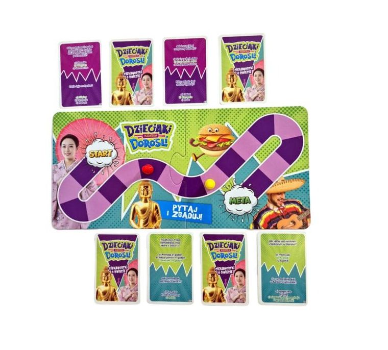 Alexander, Ciekawostki o Świecie, Pytaj i zgaduj, familijna gra karciana