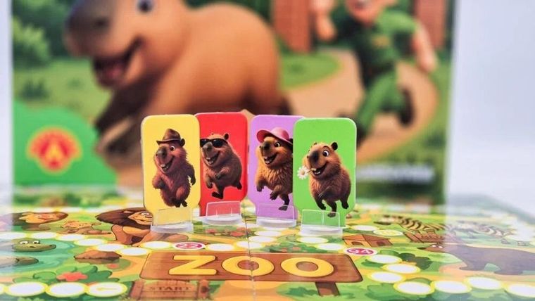 Alexander, Kapibary w akcji, Ucieczka z zoo, gra familijna