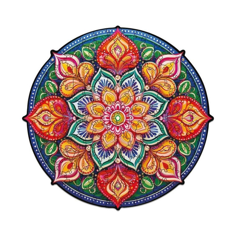 Alexander, Mandala nadziei, puzzle drewniane, 150 elementów