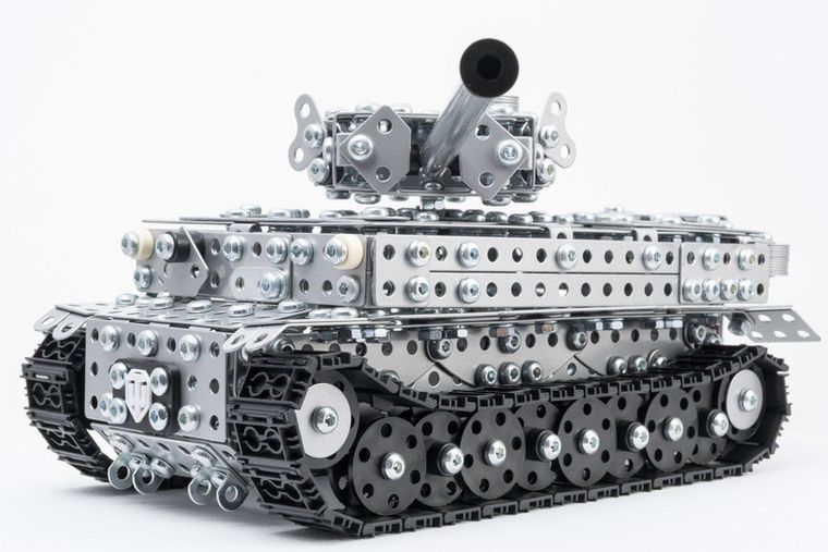 Alexander, Metalcraft, World of Tanks, czołg Tiger I, model do składania