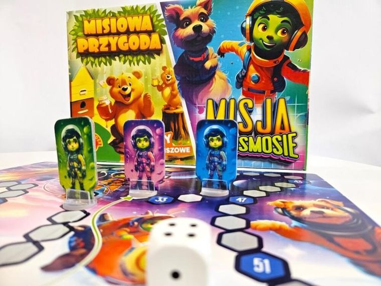 Alexander, Misiowa Przygoda/Misja w Kosmosie, gra familijna