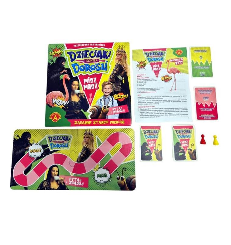 Alexander, Misz Masz, Pytaj i zgaduj, familijna gra karciana