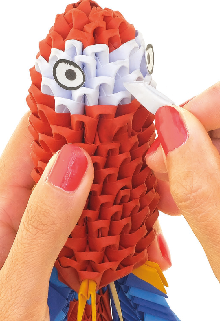 Alexander, Origami 3D, Papuga, zestaw kreatywny