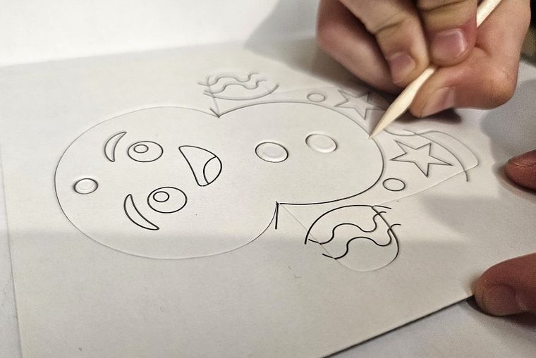 Alexander, Piaskowe Malowanki, Ozdoby na Choinkę: Ciastek, zestaw kreatywny