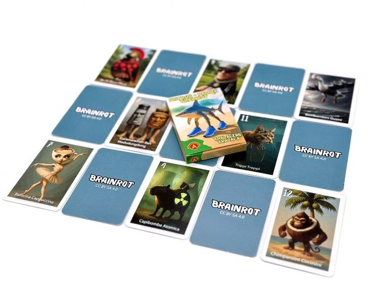 Alexander, Piotruś + Pamięć, Brainrot, Tralalero Tralala, gra karciana