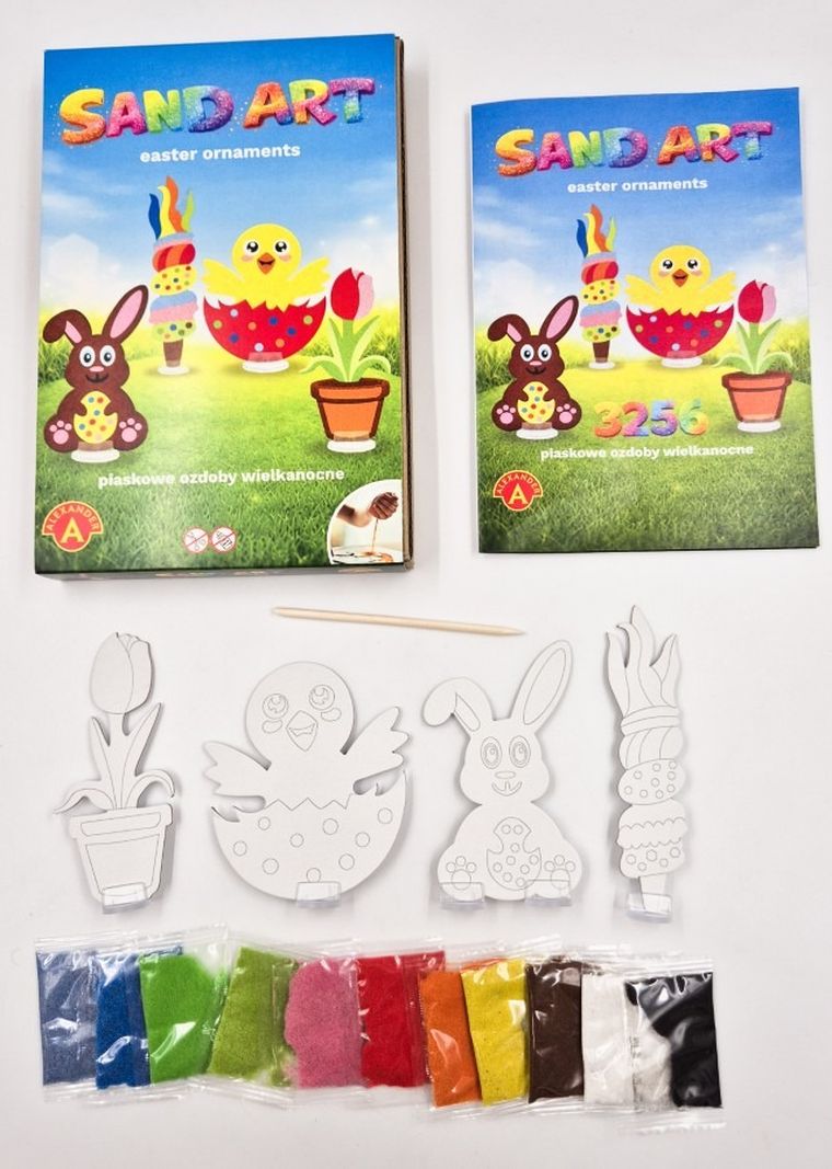 Alexander, Sand Art, Piaskowe Malowanki, Zajączek