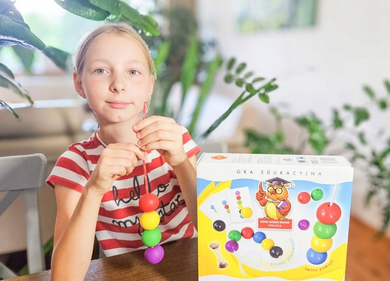 Alexander, Sowa Mądra Głowa, Nawlekaj i nie czekaj, gra edukacyjna