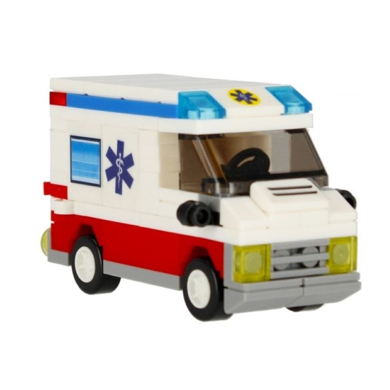 Alleblox, City Vehicles, klocki konstrukcyjne, 102 elementy