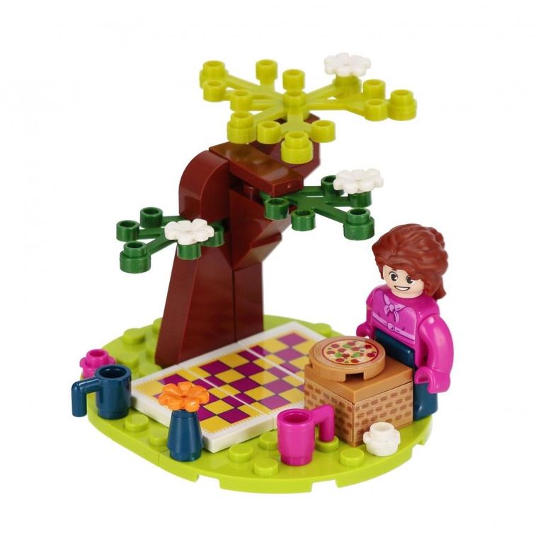 Alleblox, Girl, Piknik, klocki konstrukcyjne, 45 elementów