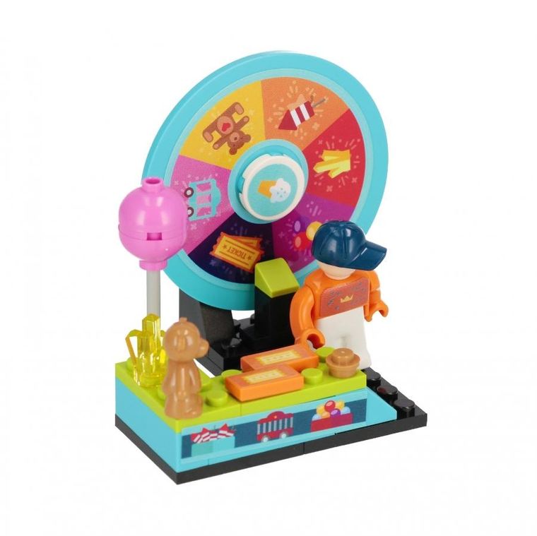 Alleblox, Girl, Wesołe Miasteczko, klocki konstrukcyjne, 130 elementów