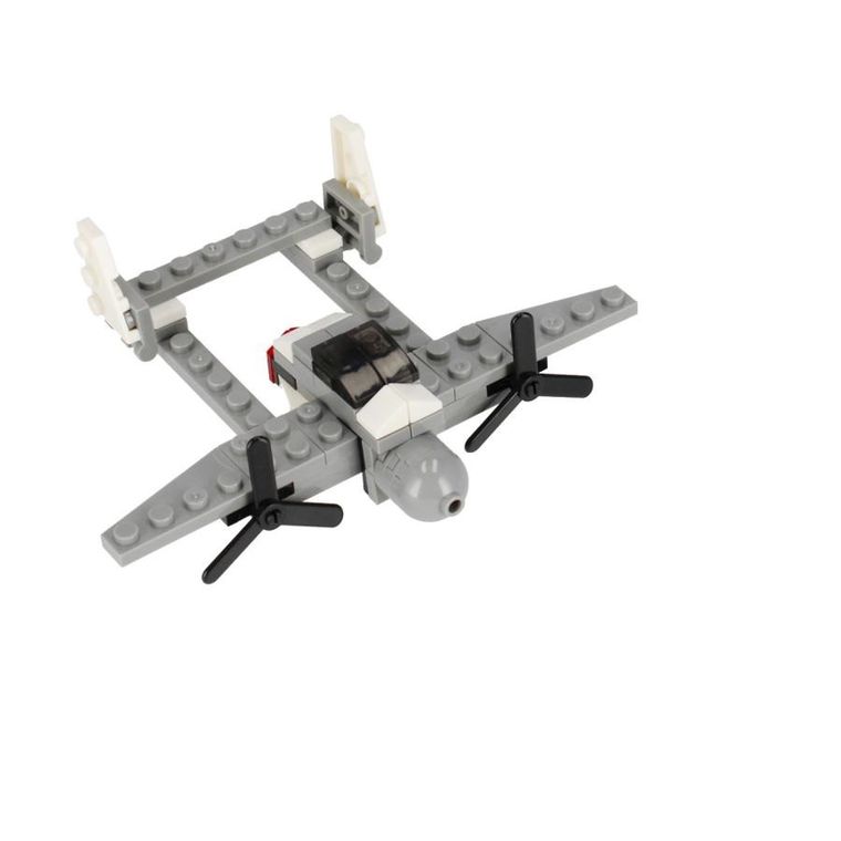 Alleblox, Military, klocki konstrukcyjne, 62 elementy