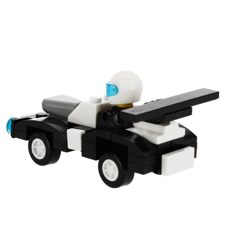 Alleblox, samochód wyścigowy, klocki konstrukcyjne