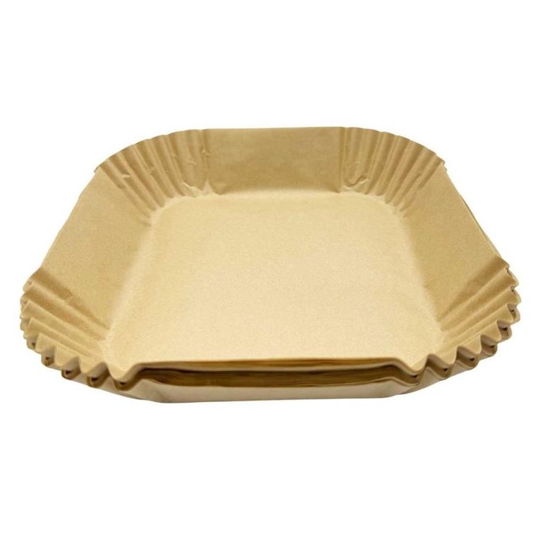 Alpenburg, wkład papierowy do frytownicy kwadratowy, 20-20 cm, 50 szt.