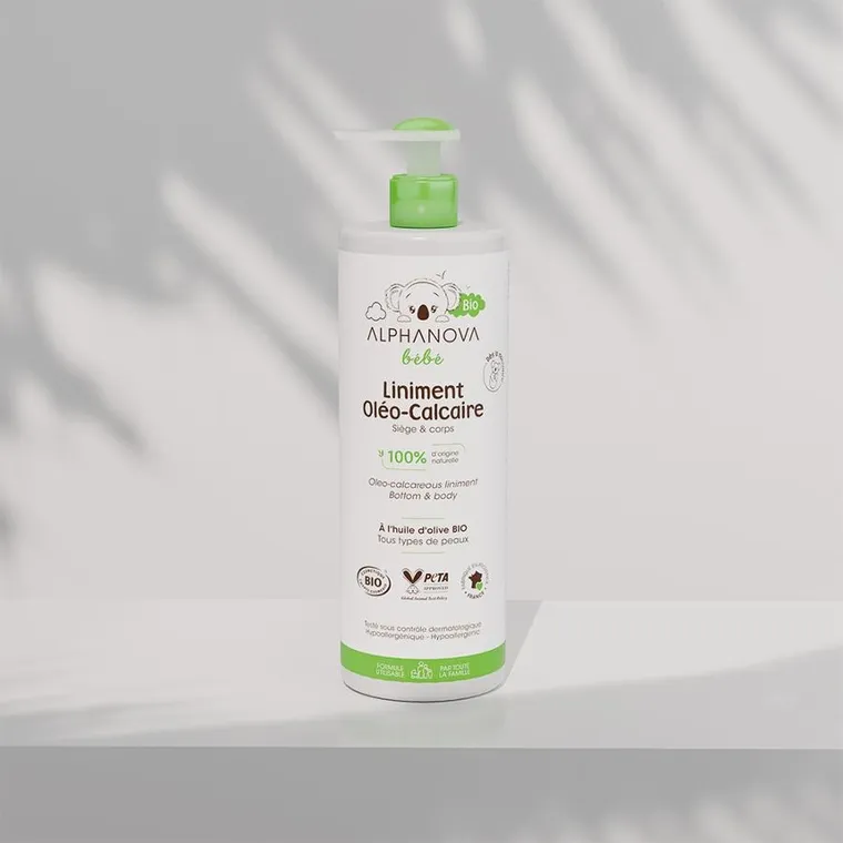 Alphanova Bebe Bio, delikatny balsam oliwny dla niemowląt, 400 ml