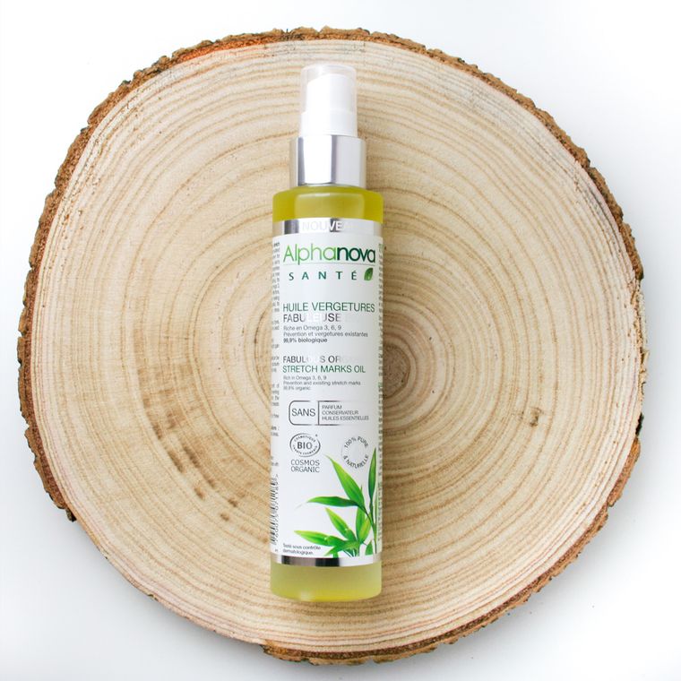 Alphanova Sante, organiczna kompozycja olejków na rozstępy, 100 ml