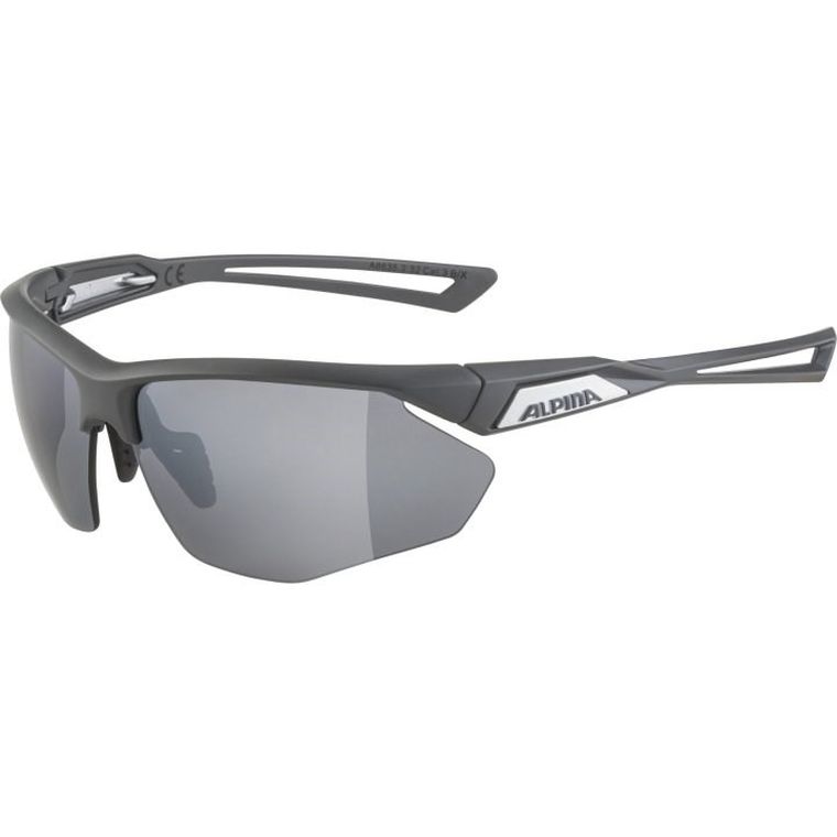 Alpina, Nylos Hr, okulary, szary mat