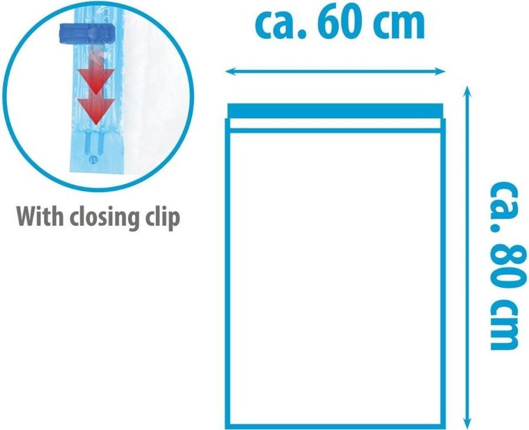 Alpina, worek próżniowy do przechowywania ubrań, 60-80 cm