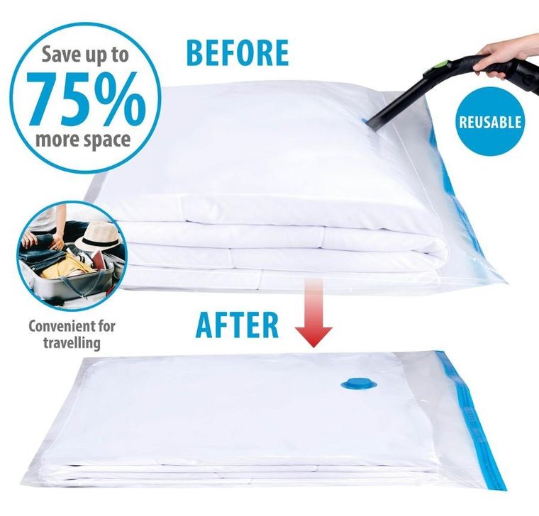 Alpina, worek próżniowy do przechowywania ubrań, 90-110 cm