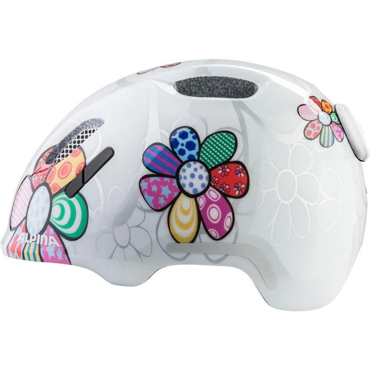 Alpina, Ximo 2, kask rowerowy, Flash White Flower Gloss, 49-54 cm