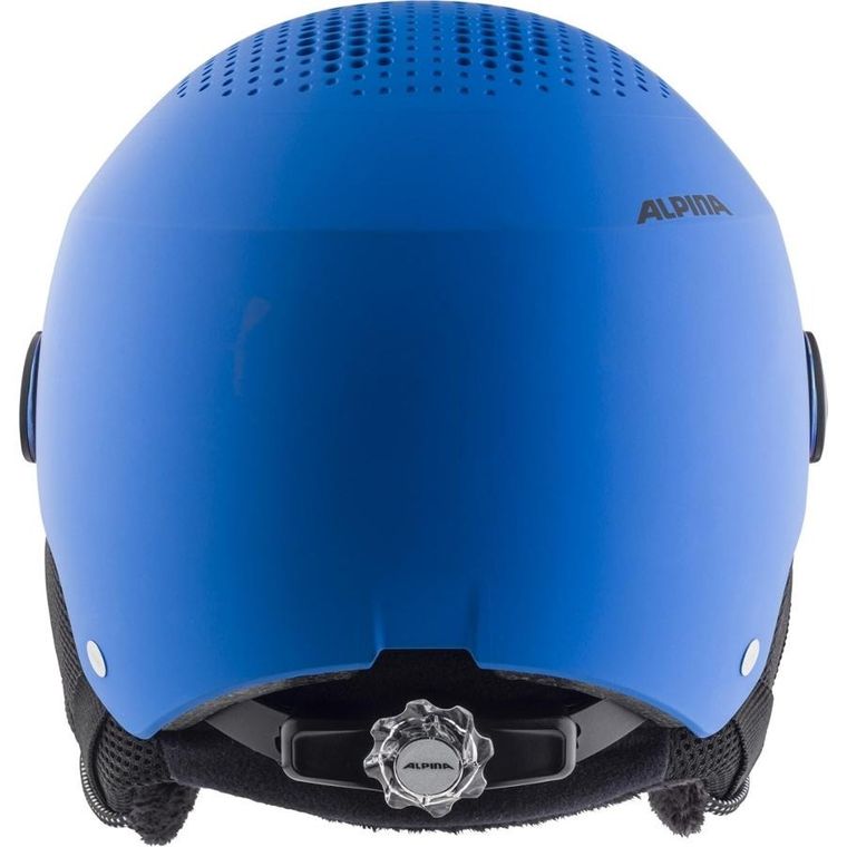 Alpina, Zupo Visor Q Lite, kask narciarski, niebieski, 54-58 cm