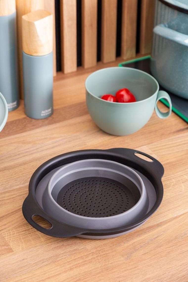 Altom Design, cedzak silikonowy, składany, 24-19-8 cm