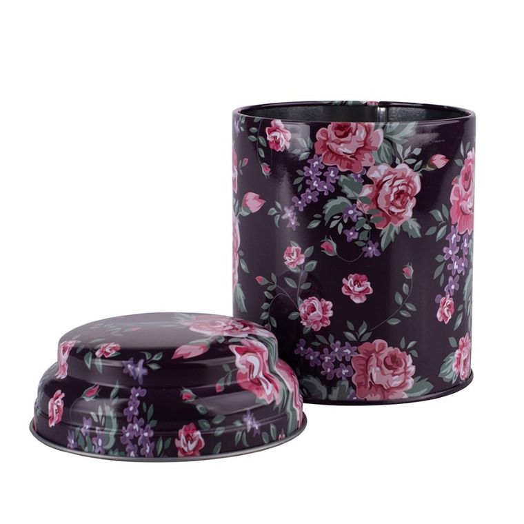 Altom Design, Charlotta, puszka okrągła, 9,5-13,5 cm, fioletowa