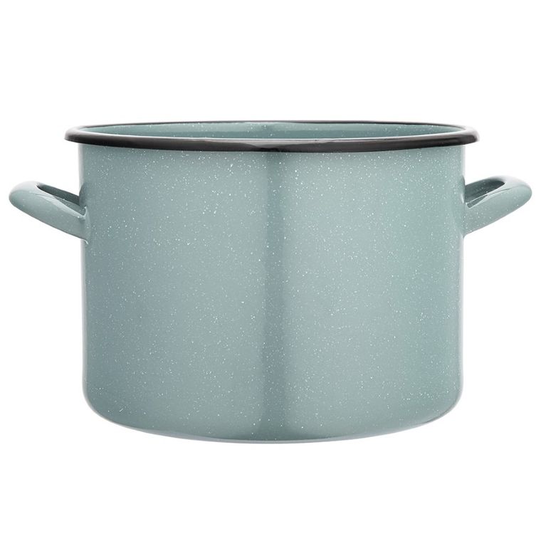 Altom Design, garnek prosty, szałwiowy nakrapiany, 7,5l, 24-17 cm