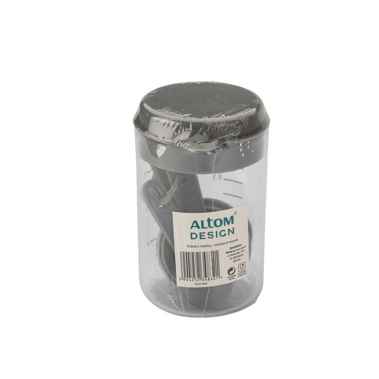Altom Design, kubek z miarką + zestaw 6 miarek