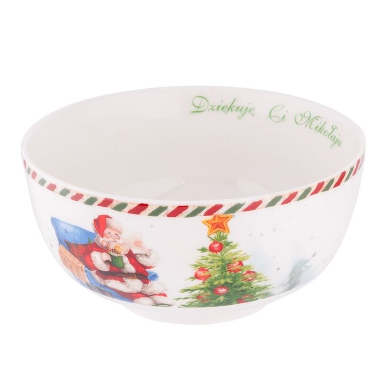 Altom Design, list do Mikołaja, miska nbc, 14 cm, 600 ml