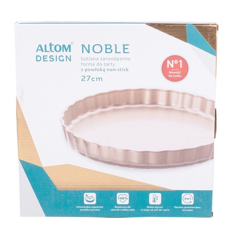 Altom Design, Noble, forma żaroodporna do tarty z powłoką non-stick, 27 cm