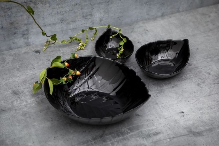 Altom Design, Nocturn, salaterka liść, 17,5-13,5 cm