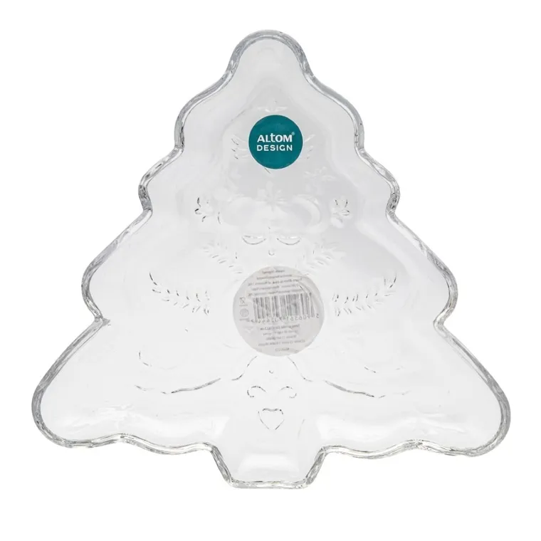 Altom Design, talerz choinka, 22-17.5-2.5 cm