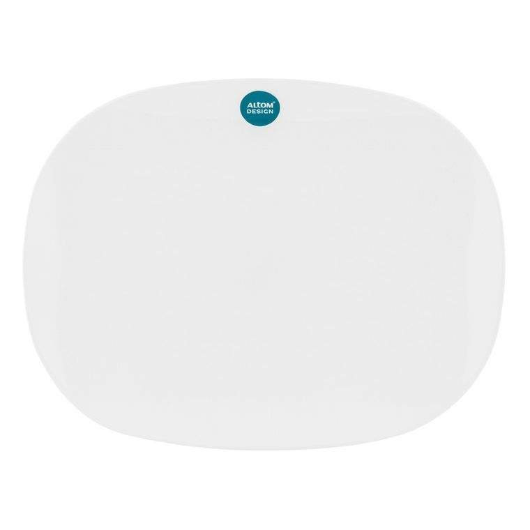 Altom Design, White Harmony, półmisek, 35.5-26 cm