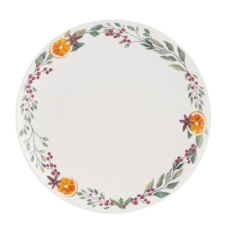 Altom Design, Winter Tea, talerz deserowy nbc, 20 cm