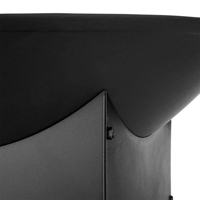 Ambiance, palenisko ogrodowe metalowe czarne, 56-41 cm