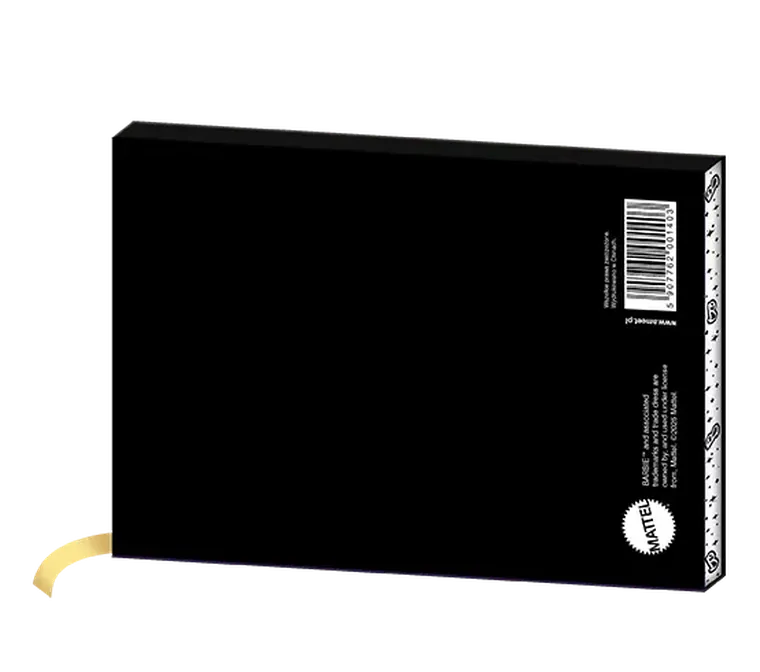 Ameet, Barbie, notes, biało-czarny, 148-210 mm