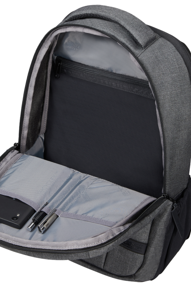 American Tourister, Streethero, plecak na laptopa 14", grey melange