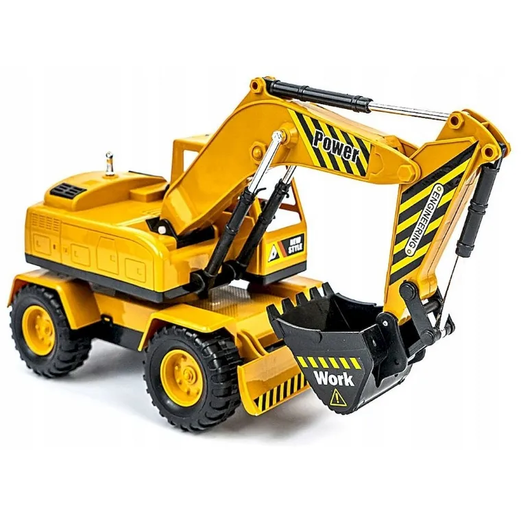 Anek dla Dzieci, koparka, pojazd budowalny zdalnie sterowany