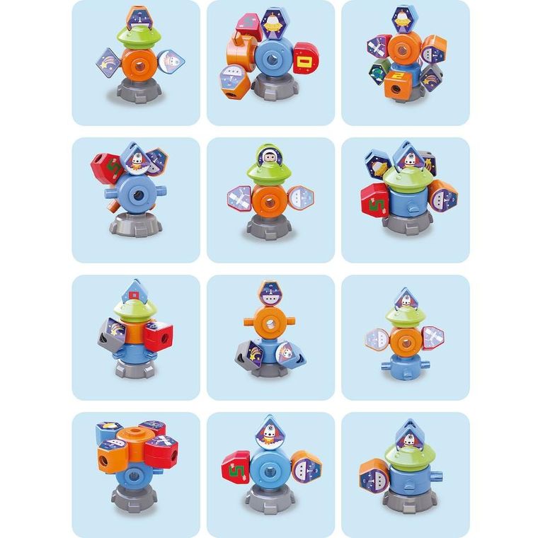 Anek dla Dzieci, kosmiczny sorter, zabawka edukacyjna