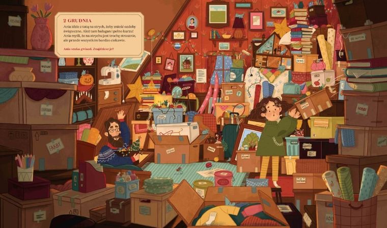Ania i Święty Mikołaj. Książka adwentowa dla wszystkich, którzy wyczekują Świąt