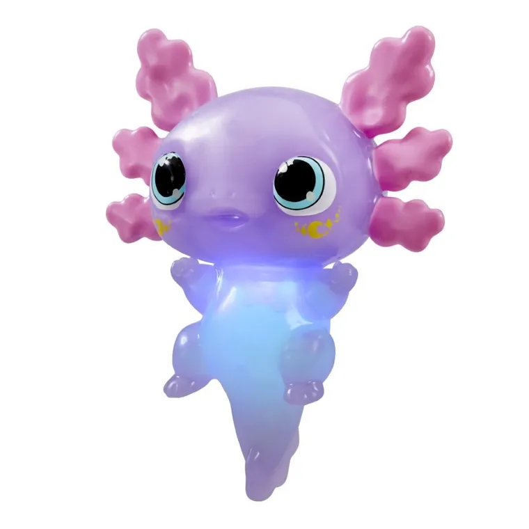 AniMagic, Let's Glo Axolotl, figurka interaktywna, pastelowa