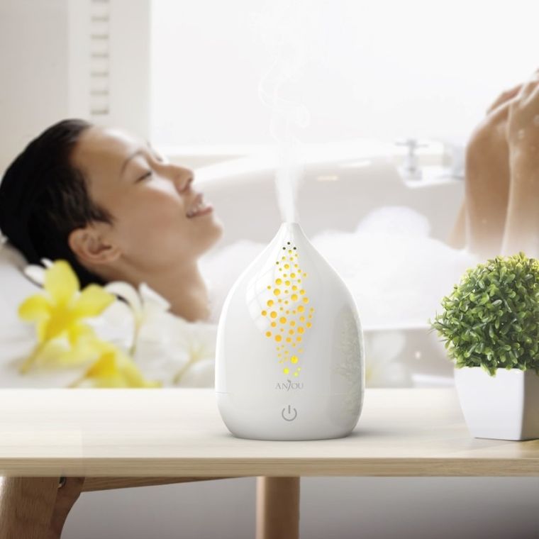 Anjou, nawilżacz powietrza, biały, 200 ml