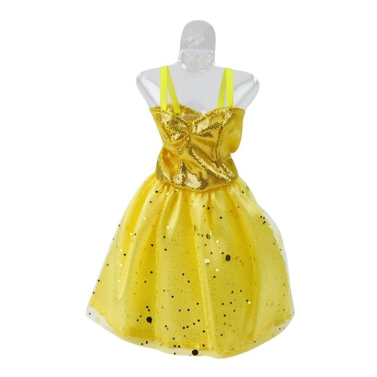 Anlily, sukienki dla lalek z akcesoriami, 8 elementów