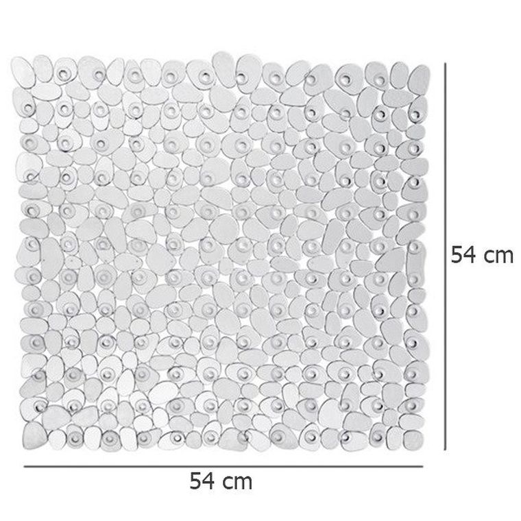 Antypoślizgowa mata do brodzika, Paradise, przeźroczysty