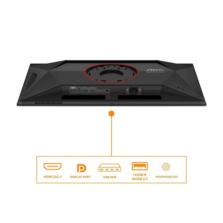 Aoc, monitor, Q27G4ZD 27'' QD-OLED 240Hz HDMIx2 DP Pivot